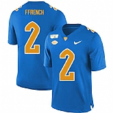 Pittsburgh Panthers 2 Maurice Ffrench Blue 150th Anniversary Patch Nike College Football Jersey Dzhi,baseball caps,new era cap wholesale,wholesale hats